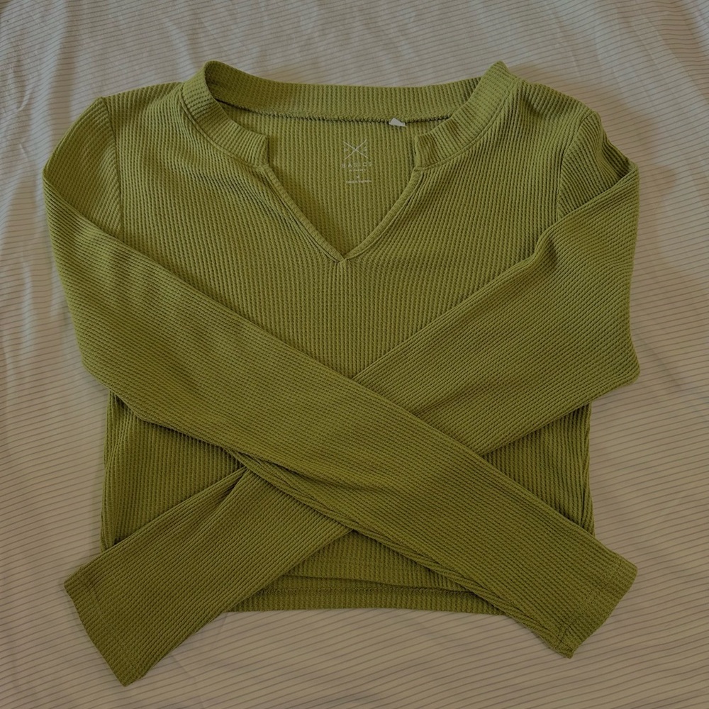 Green long sleeve